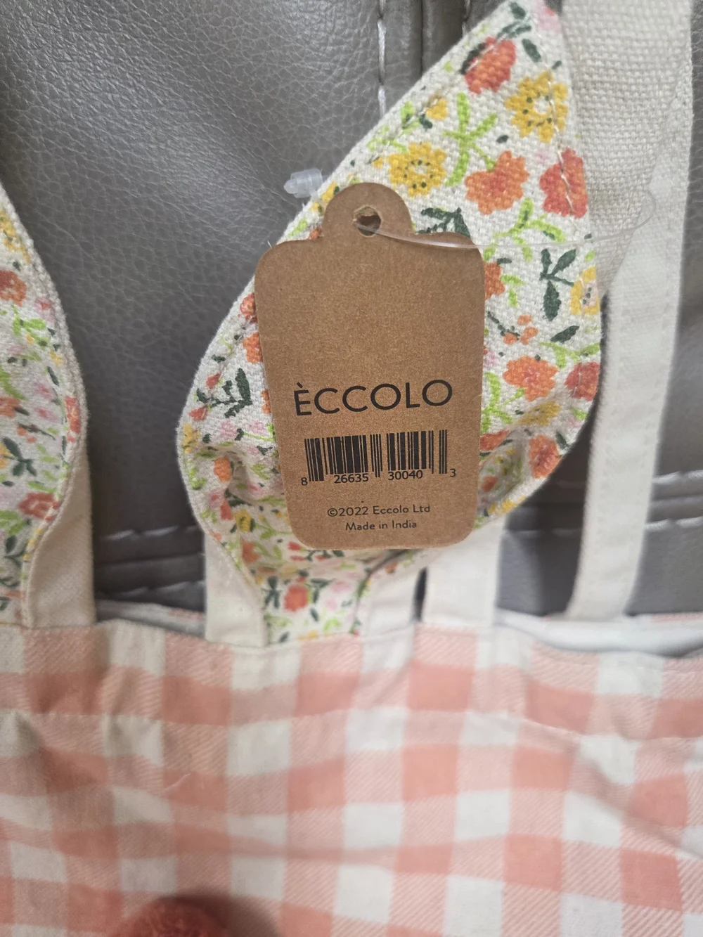 Eccolo pink gingham